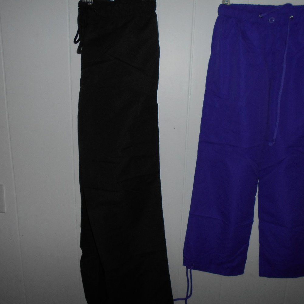 Hip Hop Pants Black or Grape Adult  & Child Sizes   New  By  Urban Groove